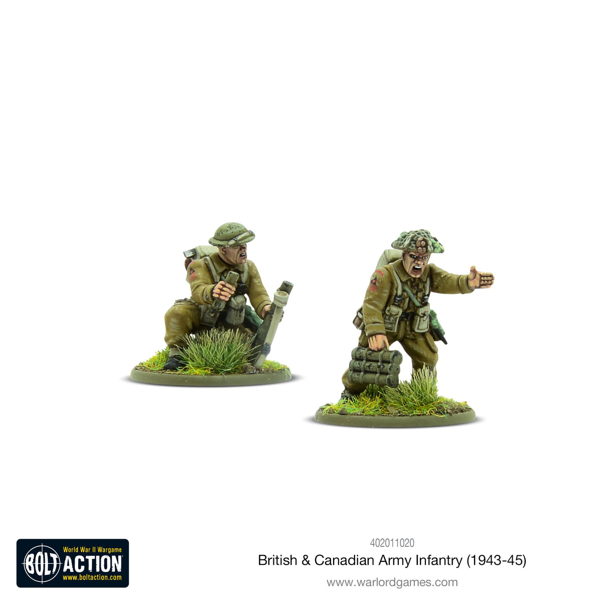 Warlord Games Bolt Action - British & Canadian Army Infantry (1943-45) CHECK Kits warlord games Ltd