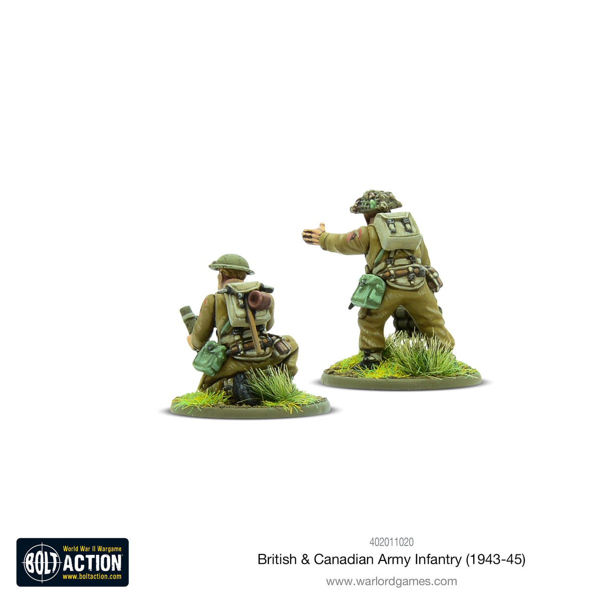 Warlord Games Bolt Action - British & Canadian Army Infantry (1943-45) CHECK Kits warlord games Ltd