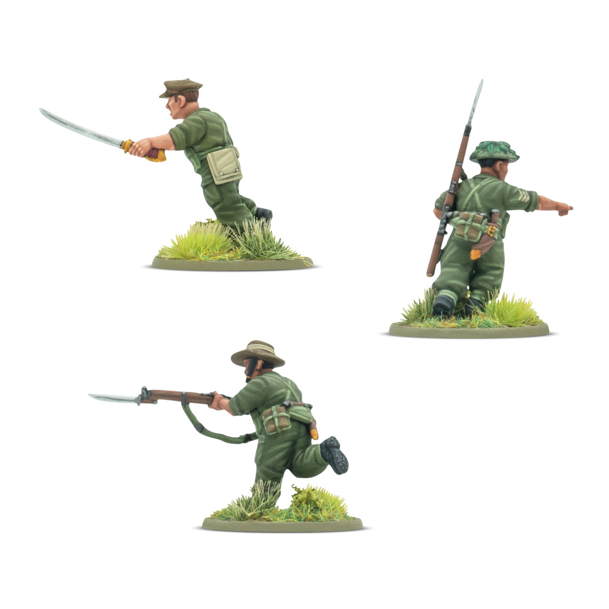 Warlord Games Bolt Action 1/56 - Gurkha Infantry Platoon NEEDS PRICE CONFIRMATION MODELS warlord games Ltd