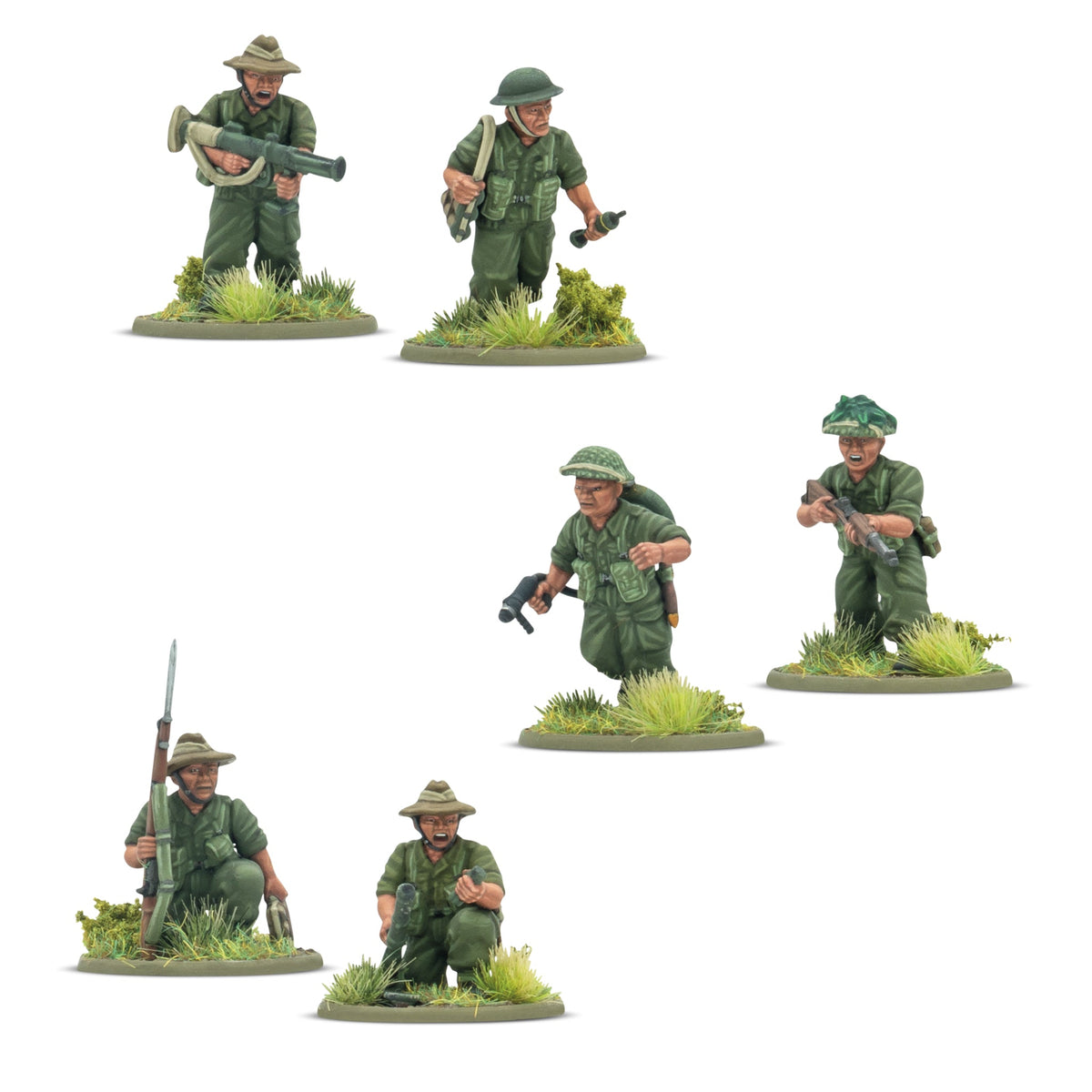 Warlord Games Bolt Action 1/56 - Gurkha Infantry Platoon NEEDS PRICE CONFIRMATION MODELS warlord games Ltd