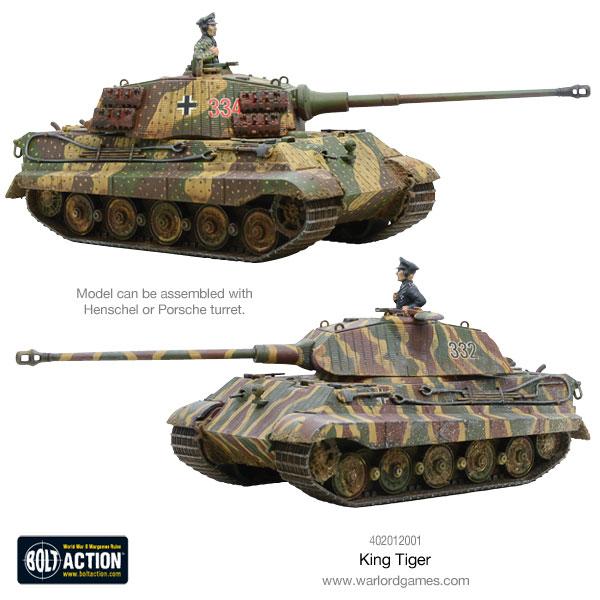 Warlord Games Bolt Action - King Tiger CHECK Kits warlord games Ltd