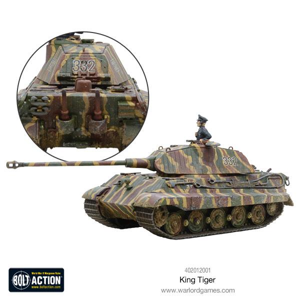 Warlord Games Bolt Action - King Tiger CHECK Kits warlord games Ltd