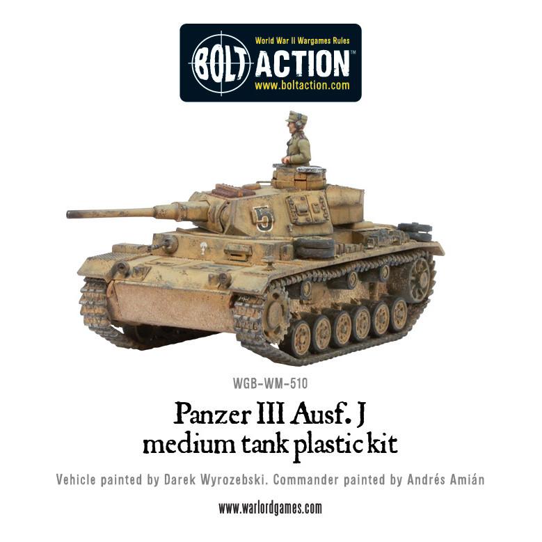 Warlord Games Bolt Action - Panzer III CHECK Kits warlord games Ltd