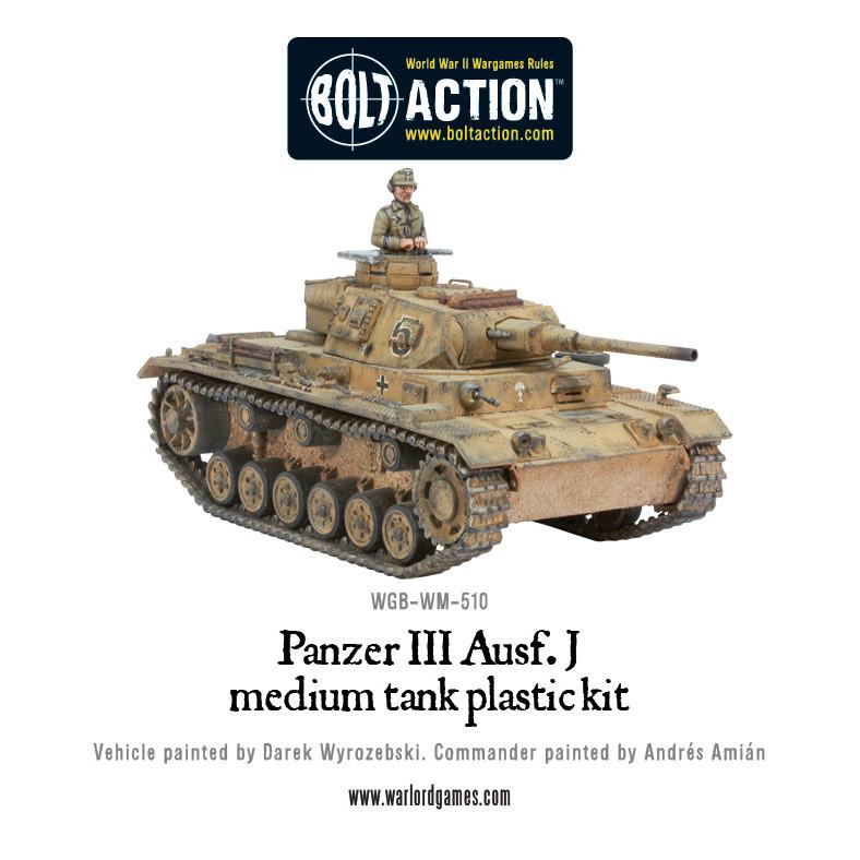 Warlord Games Bolt Action - Panzer III CHECK Kits warlord games Ltd
