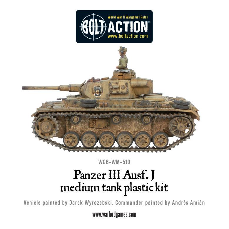 Warlord Games Bolt Action - Panzer III CHECK Kits warlord games Ltd