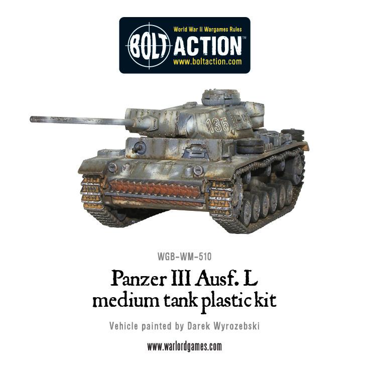 Warlord Games Bolt Action - Panzer III CHECK Kits warlord games Ltd
