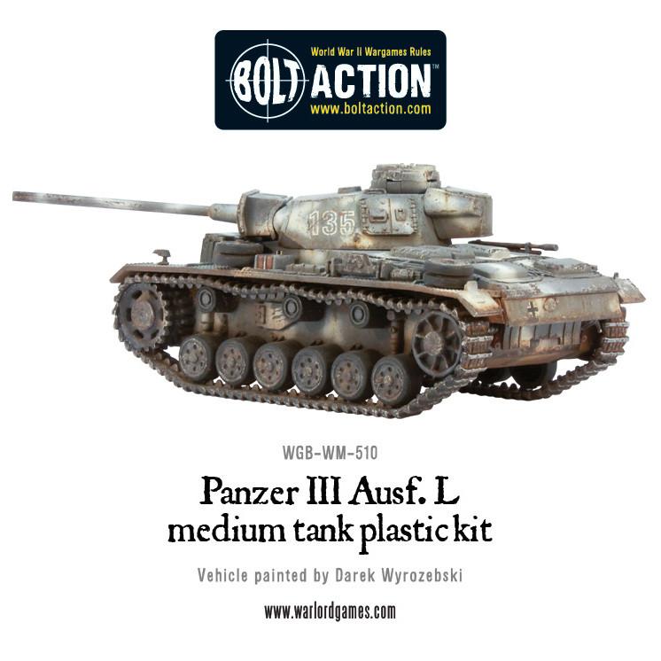 Warlord Games Bolt Action - Panzer III CHECK Kits warlord games Ltd