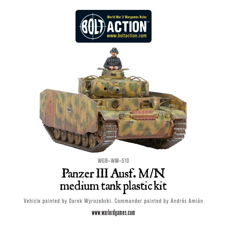 Warlord Games Bolt Action - Panzer III CHECK Kits warlord games Ltd