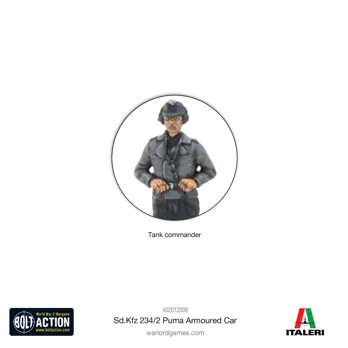 Warlord Games Bolt Action - Sd.Kfz 234/2 Puma Armoured Car CHECK Kits warlord games Ltd