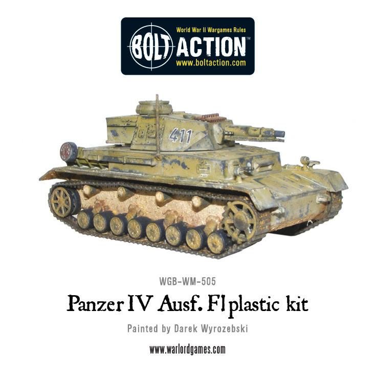 Warlord Games Bolt Action - Panzer IV Ausf. F1/G/H Medium Tank CHECK Kits warlord games Ltd