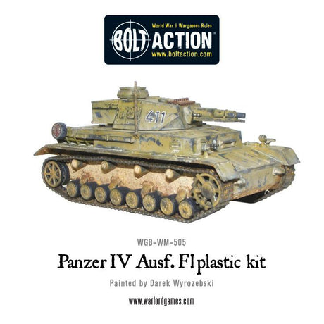 Warlord Games Bolt Action - Panzer IV Ausf. F1/G/H Medium Tank CHECK Kits warlord games Ltd