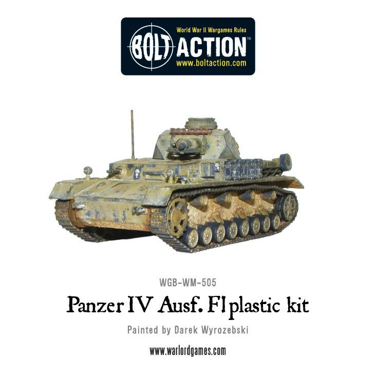Warlord Games Bolt Action - Panzer IV Ausf. F1/G/H Medium Tank CHECK Kits warlord games Ltd
