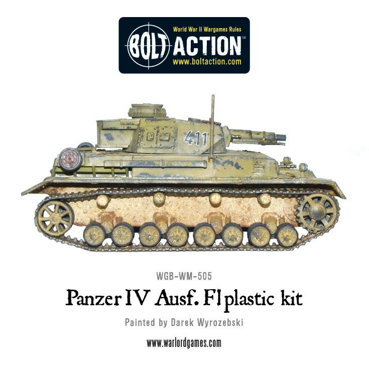 Warlord Games Bolt Action - Panzer IV Ausf. F1/G/H Medium Tank CHECK Kits warlord games Ltd