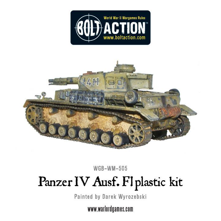 Warlord Games Bolt Action - Panzer IV Ausf. F1/G/H Medium Tank CHECK Kits warlord games Ltd