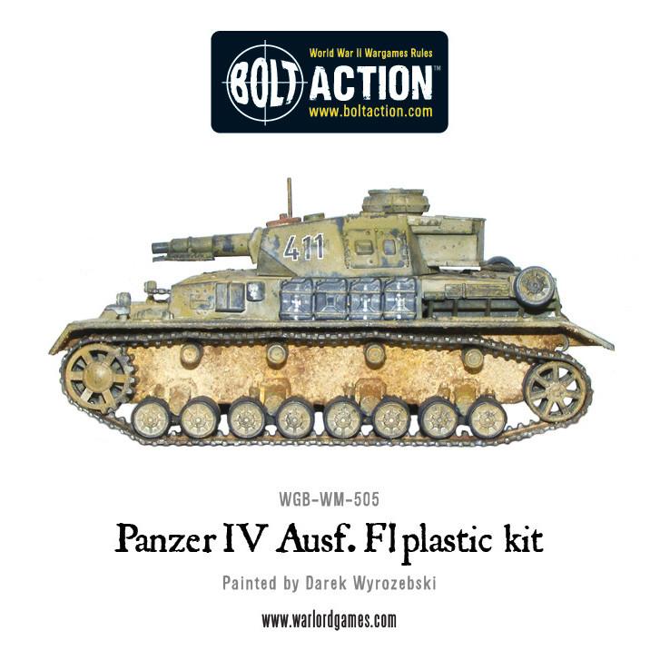 Warlord Games Bolt Action - Panzer IV Ausf. F1/G/H Medium Tank CHECK Kits warlord games Ltd