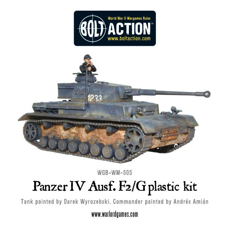 Warlord Games Bolt Action - Panzer IV Ausf. F1/G/H Medium Tank CHECK Kits warlord games Ltd