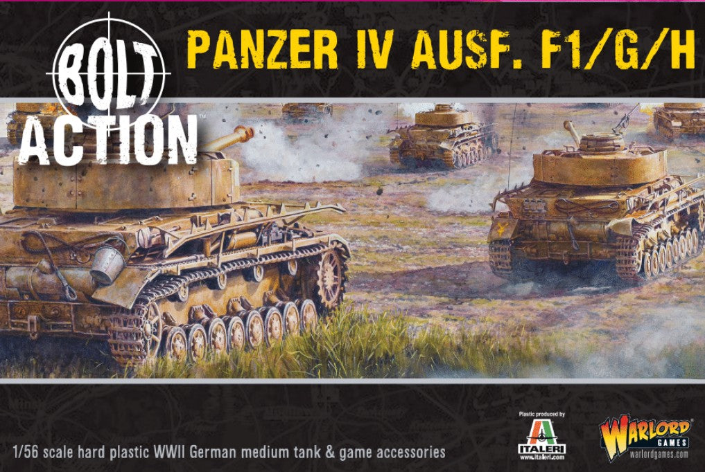 Warlord Games Bolt Action - Panzer IV Ausf. F1/G/H Medium Tank CHECK Kits warlord games Ltd