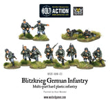 Warlord Games Bolt Action 1/56 Scale - Blitzkrieg German Infantry Platoon Scale Model warlord games Ltd
