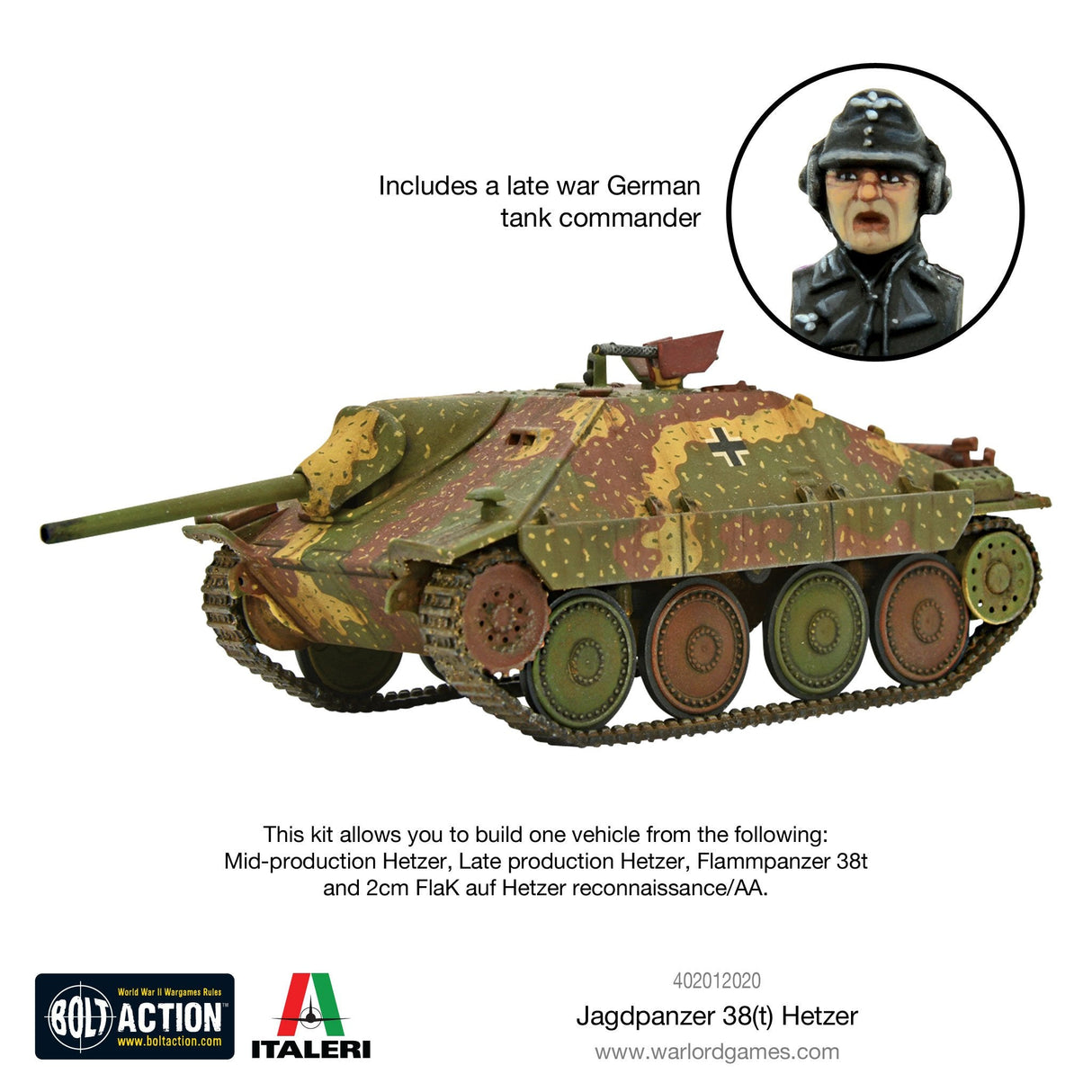Warlord Games Bolt Action - Jagdpanzer 38(t) Hetzer Kits warlord games Ltd