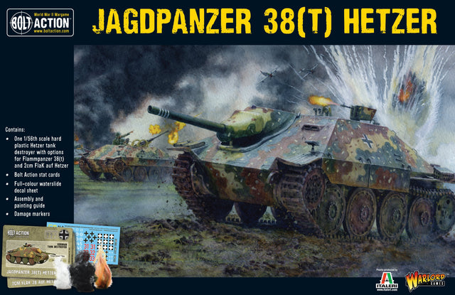 Warlord Games Bolt Action - Jagdpanzer 38(t) Hetzer Kits warlord games Ltd