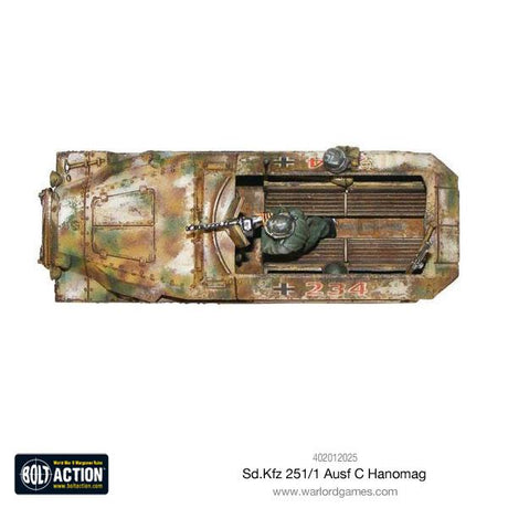 Warlord Games Bolt Action - Sd.Kfz 251/1 Ausf C "Hanomag" CHECK Kits warlord games Ltd