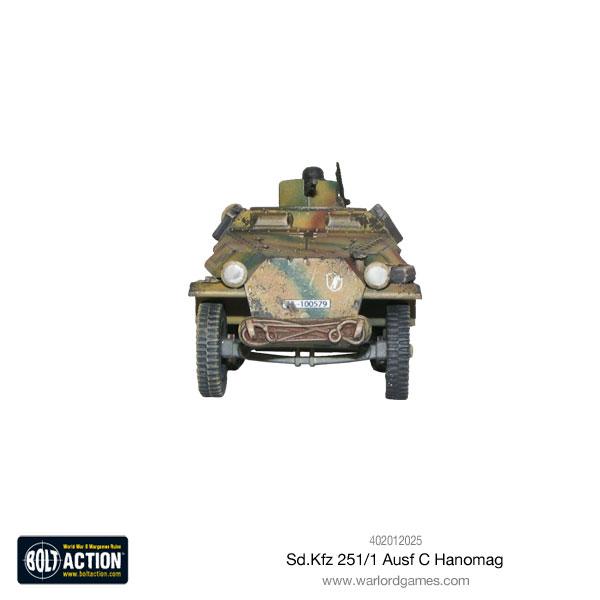 Warlord Games Bolt Action - Sd.Kfz 251/1 Ausf C "Hanomag" CHECK Kits warlord games Ltd