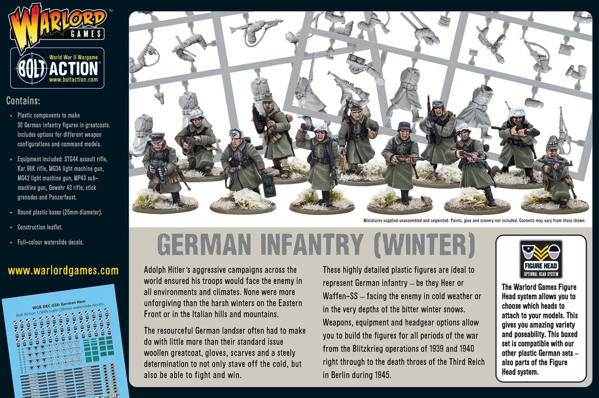 Warlord Games Bolt Action - Germans Grenadiers (Winter) Platoon Scale Model warlord games Ltd