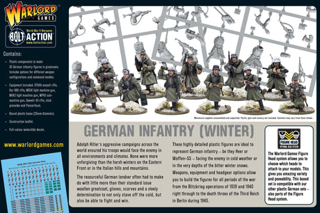 Warlord Games Bolt Action - Germans Grenadiers (Winter) Platoon Scale Model warlord games Ltd
