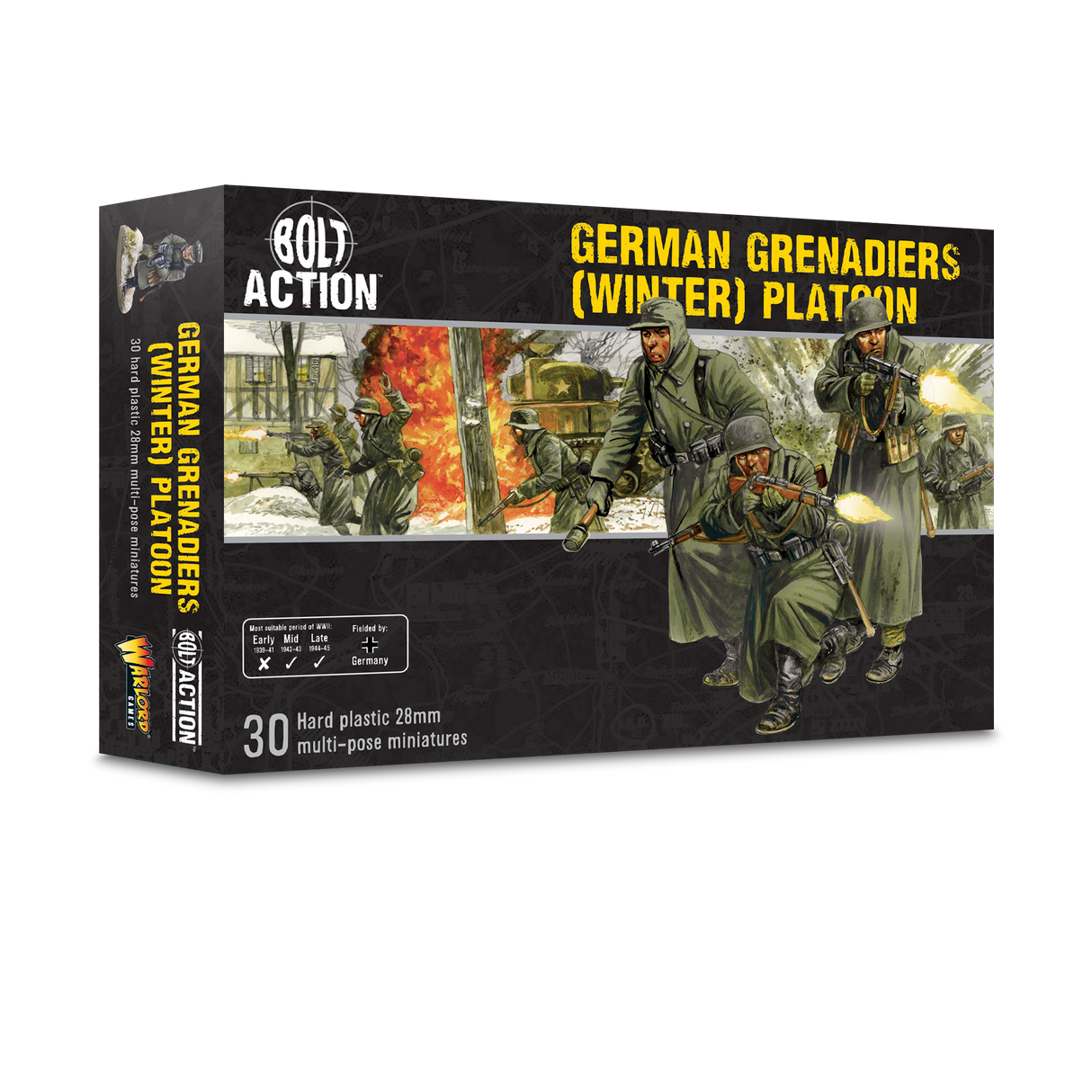 Warlord Games Bolt Action - Germans Grenadiers (Winter) Platoon Scale Model warlord games Ltd