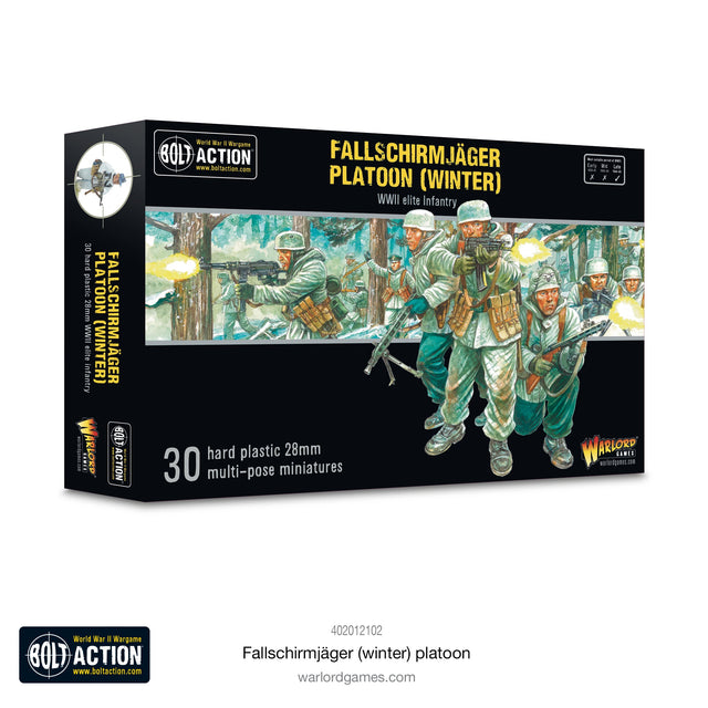 Warlord Games Bolt Action 1/56 - Fallschirmjäger (Winter) Platoon NEEDS PRICE CONFIRMATION MODELS warlord games Ltd