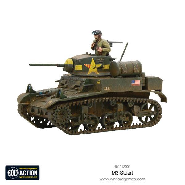 Warlord Games Bolt Action - M3 Stuart Scale Model warlord games Ltd