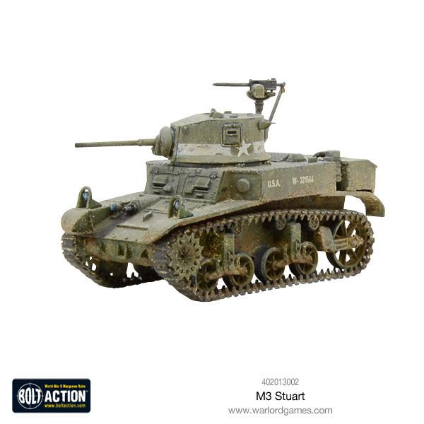 Warlord Games Bolt Action - M3 Stuart Scale Model warlord games Ltd