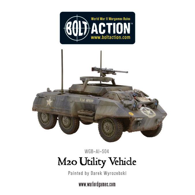 Warlord Games Bolt Action - M8/M20 Scout Car Scale Model warlord games Ltd