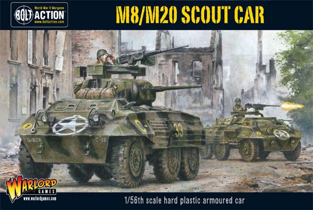 Warlord Games Bolt Action - M8/M20 Scout Car Scale Model warlord games Ltd