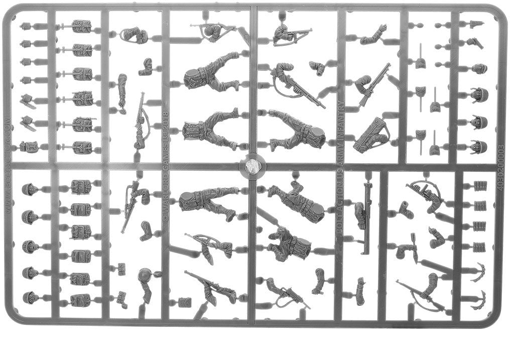 Warlord Games Bolt Action - US Army Infantry Platoon Scale Model warlord games Ltd