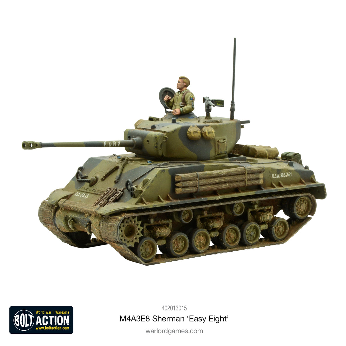 Warlord Games Bolt Action - M4A3E8 Sherman Easy Eight Scale Model warlord games Ltd