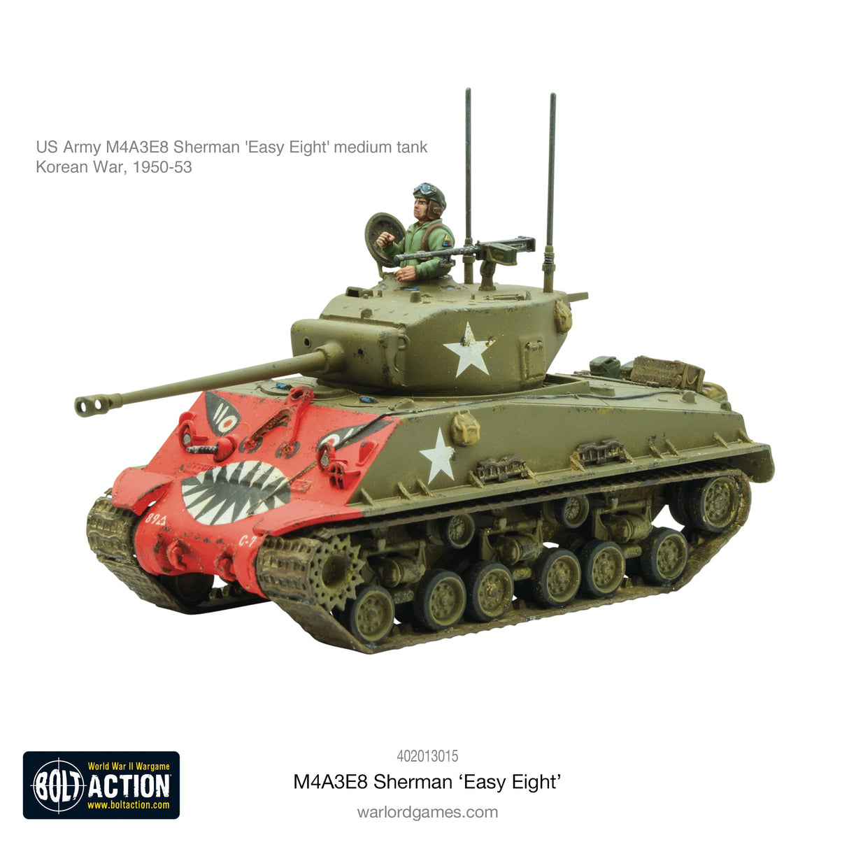 Warlord Games Bolt Action - M4A3E8 Sherman Easy Eight Scale Model warlord games Ltd