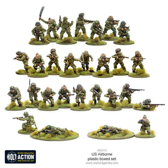 Warlord Games Bolt Action - US Airborne Scale Model warlord games Ltd
