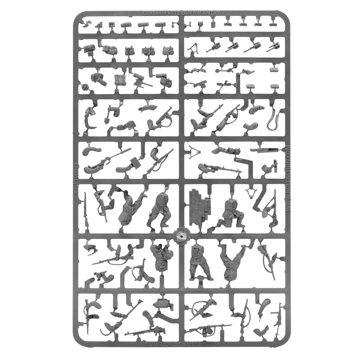 Warlord Games Bolt Action - German Veterans Infantry Platoon Scale Model warlord games Ltd