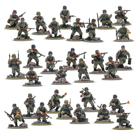 Warlord Games Bolt Action - German Veterans Infantry Platoon Scale Model warlord games Ltd