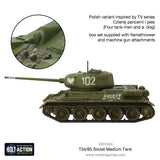 Warlord Games Bolt Action - T34/85 Medium Tank Scale Model warlord games Ltd