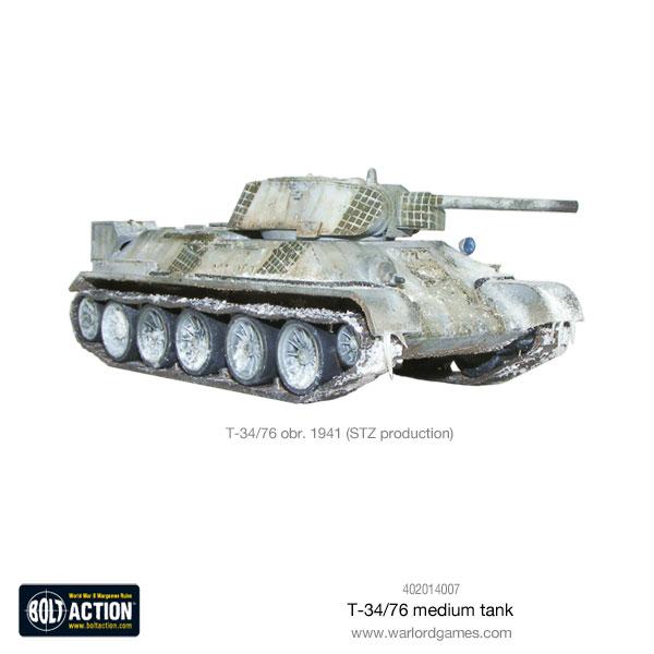 Warlord Games Bolt Action - T34/76 Medium Tank Scale Model warlord games Ltd