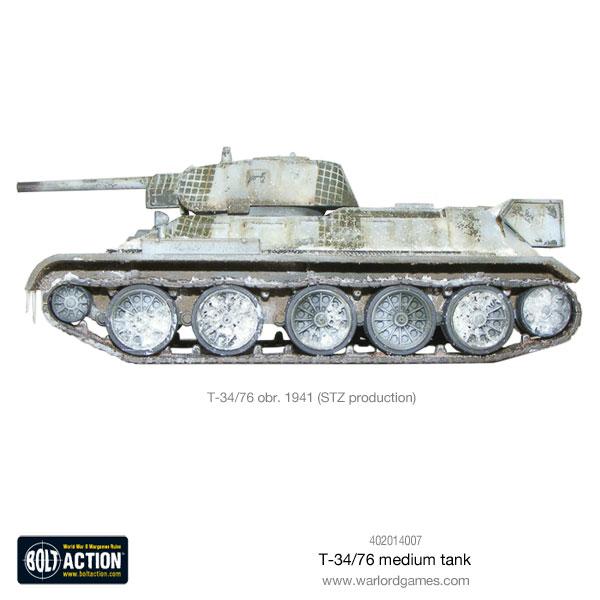 Warlord Games Bolt Action - T34/76 Medium Tank Scale Model warlord games Ltd