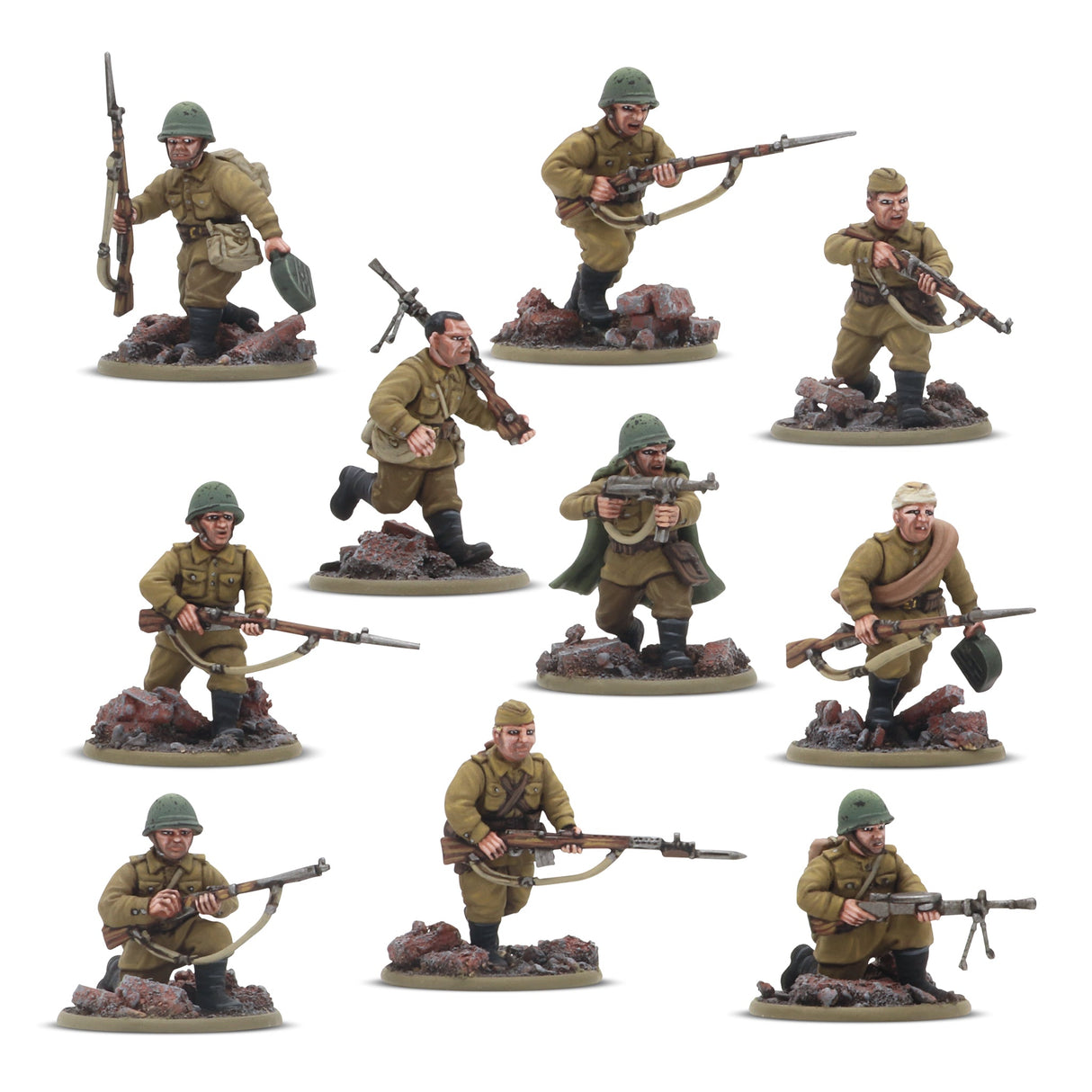 Warlord Games Bolt Action - Soviet Army Infantry Platoon (2025) Scale Model warlord games Ltd