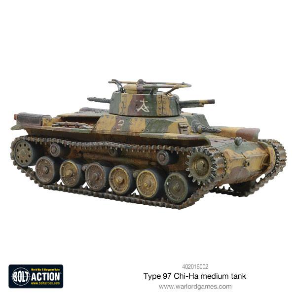 Warlord Games Bolt Action - Type 97 Chi-Ha Medium Tank Scale Model warlord games Ltd