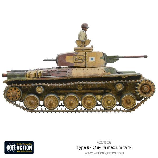 Warlord Games Bolt Action - Type 97 Chi-Ha Medium Tank Scale Model warlord games Ltd