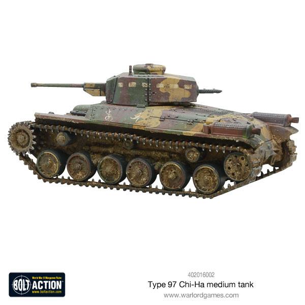 Warlord Games Bolt Action - Type 97 Chi-Ha Medium Tank Scale Model warlord games Ltd