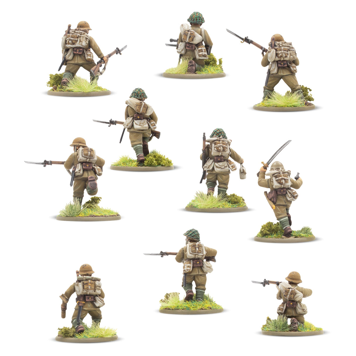 Warlord Games Bolt Action 1/56 Scale - Japanese Army Infantry Platoon (2026) Scale Model warlord games Ltd