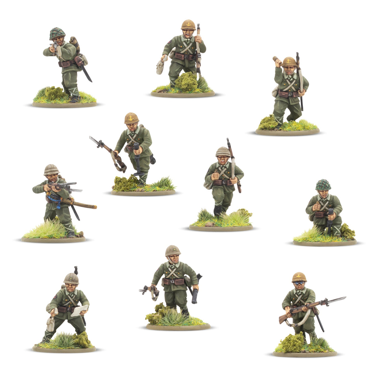 Warlord Games Bolt Action 1/56 Scale - Japanese Army Infantry Platoon (2026) Scale Model warlord games Ltd