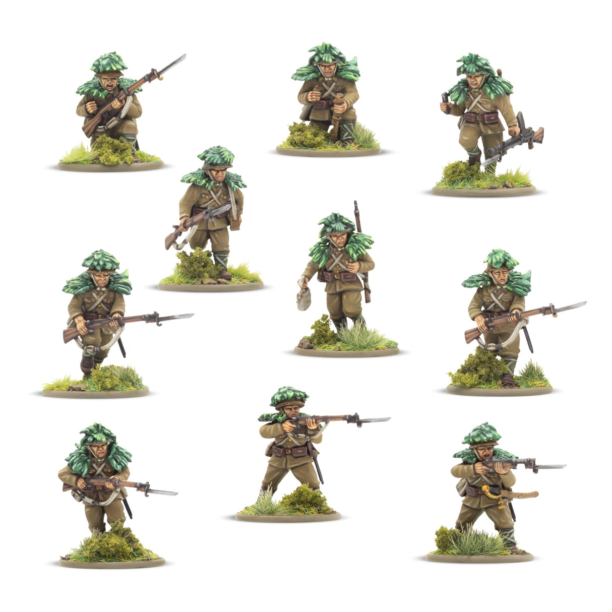Warlord Games Bolt Action 1/56 Scale - Japanese Army Infantry Platoon (2026) Scale Model warlord games Ltd